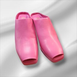 Cape Robbin Pink Women's Mules